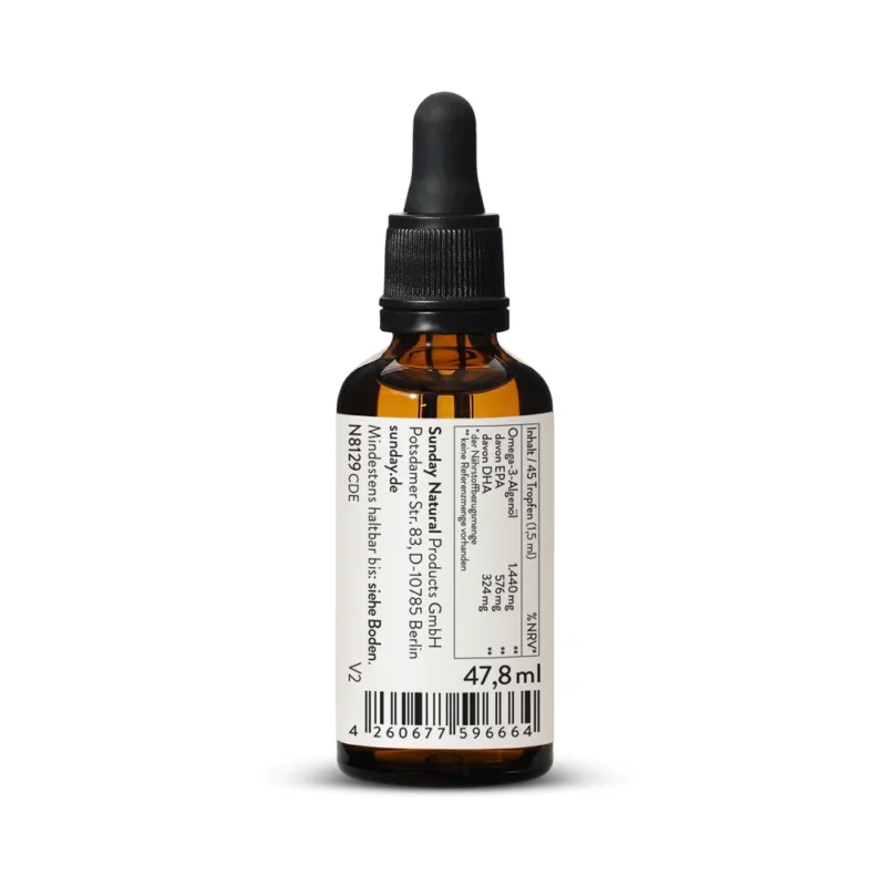 Vaj vegan Omega-3 40% EPA + 22,5% DHA