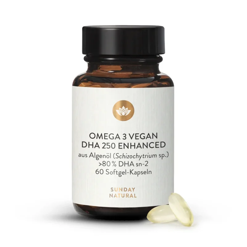 Vegan Omega-3 Softgels 250 mg DHA