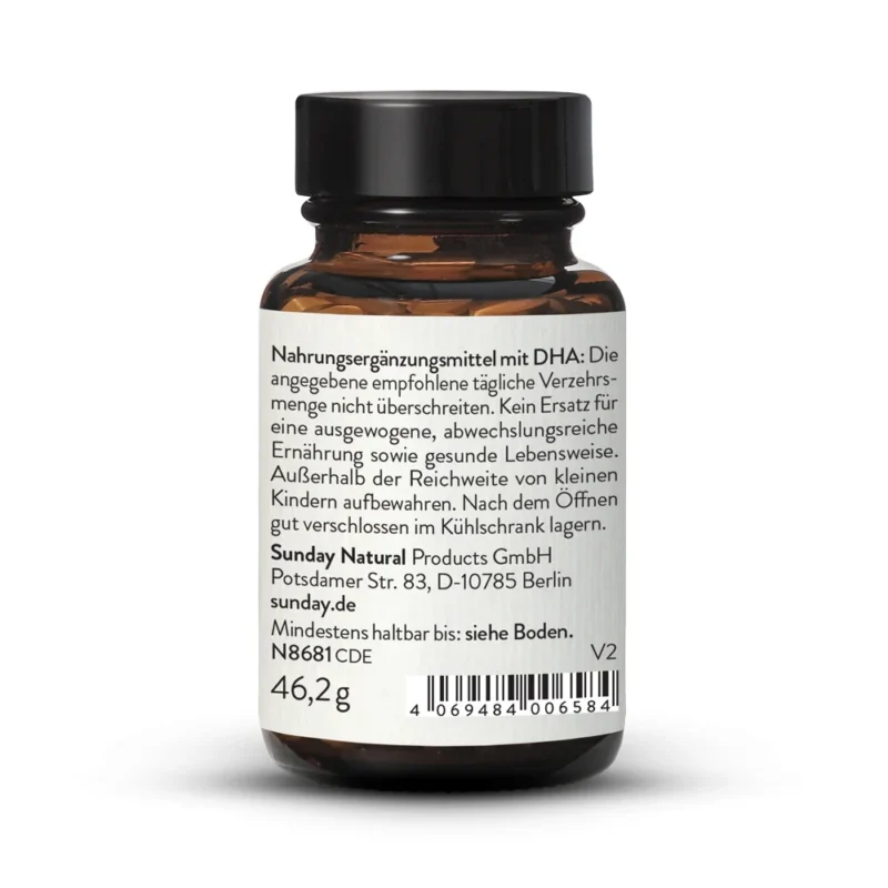 Vegan Omega-3 Softgels 250 mg DHA